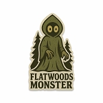 Flatwoods Monster  Sticker  (Peel N' Stick)